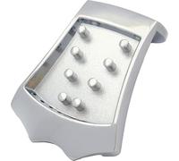 Cast Mandolin Tailpiece.Nickel