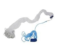 Cast Net 8Ft 2.4M Fishing Net Bait Throw Hand Cast Nylon Mesh + Sinker