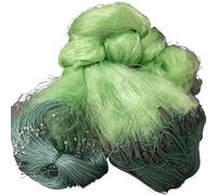 Cast Net A Pack Of Three-layer Fishing Nets For Catch Big Fish Monofilament Nylon Gill Net 100 Meters Long 3/4/5/Meter Deep Sinking Net Casting Nets For Bait Fish(100M-3M-2.5cm)