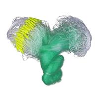 Cast Net Fishing Net Trap Three Layers Gill Nets Green Silk 1.5x40M River Pond Sticky Fishing Cell 2cm 3cm 4cm 5cm 6cm Casting Nets For Bait Fish(1.5mx40m (cell 5cm))