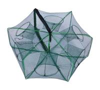 - Cast Net - Foldable Fishing Trap for Catching Crabs and Small Fish | Portable Fish Cage Net for River, Pond, Lake and Sea. | Easy to T