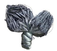Cast Net Network Small Mesh Handmade Gill Net Hand-made Fishing Nets Fishing Tackle Outdoor Casting Nets For Bait Fish(Mesh 5x5cm)