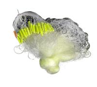 Cast Net Of Three-layer Fishing Nets With A Thick 0.3Mm Monofilament Nylon Gill Net 40 Meters In Durable Fishing Trap Tool Casting Nets For Bait Fish(40M-1.5M-6CM)