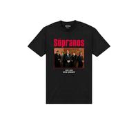 Cast T-Shirt The Sopranos Black S