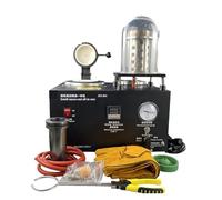 Cast Vacuum And Melting Machine Digital Display High Temperature Refining Precious Metal Jewelry Casting Tool Safe And Efficient Metal Heating(2KG)