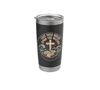 Cast Your Bread Upon The Waters Ecclesiastes 11:1 Christian Stainless Steel Insulated Tumbler