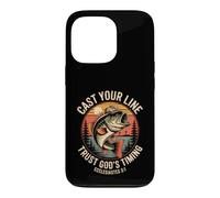 Cast Your Line Trust God's Timing Ecclesiastes 3:1 Case for iPhone 13 Pro