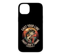 Cast Your Line Trust God's Timing Ecclesiastes 3:1 Case for iPhone 14 Plus
