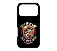 Cast Your Line Trust God's Timing Ecclesiastes 3:1 Case for iPhone 17 Pro