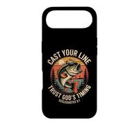 Cast Your Line Trust God's Timing Ecclesiastes 3:1 Case for iPhone Air