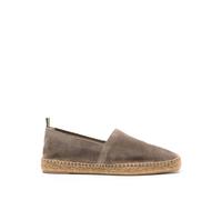 Castañer braided-raffia suede espadrilles - Grey 44