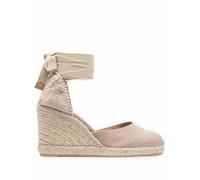 Castañer Carina lace-up wedge-heel espadrilles - Neutrals 36-37-38-39-40-41