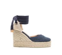 Castañer Carina wedge espadrilles - Blue 36-37-38-39-40