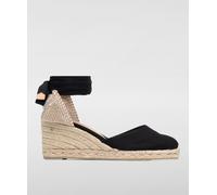CASTAÑER Espadrille Woman color Black - Size: 37 - female