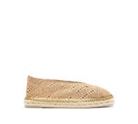 Castañer metallic-threading espadrilles - Gold 41