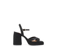 Castañer Viena braided block-heel sandals - Black 37