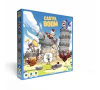 Castel Boom - Board Game for Children | Memory & Skill | 2 to 4 Players | Build a Castle | From 5 Years | Kiwizou | Blackrock Games
