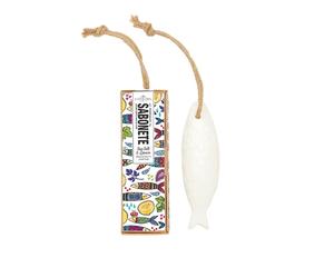Castelbel Sardine Soap-On-A-Rope Sea Salt & Lemon 80g