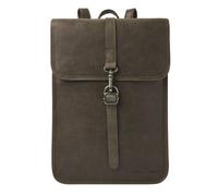 Castelijn & Beerens Carisma backpack RFID leather 41 cm laptop compartment green