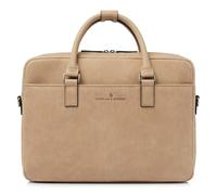 Castelijn & Beerens Carisma Briefcase Leather 40 cm Laptop compartment beige