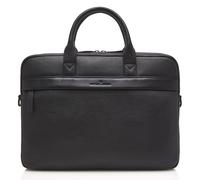 Castelijn & Beerens Chris briefcase RFID leather 41 cm laptop compartment black