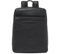 Castelijn & Beerens Daypack RFID protection Leather 41 cm Laptop compartment black