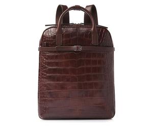 Castelijn & Beerens Emma Daypack RFID protection Leather 41 cm Laptop compartment brown