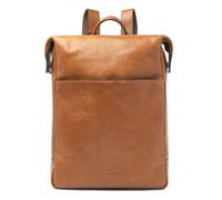 Castelijn & Beerens Laurens Daypack RFID protection Genuine Leather 41 cm Laptop compartment brown