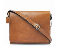 Castelijn & Beerens Mark Briefcases Messenger RFID protection Leather 39 cm Laptop compartment brown