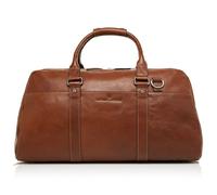 Castelijn & Beerens Verona Weekender travel bag Genuine Leather 55 cm brown