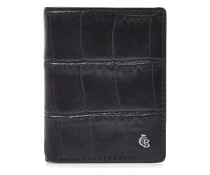 Castelijn & Beerens Wallet RFID protection Leather 8 cm black