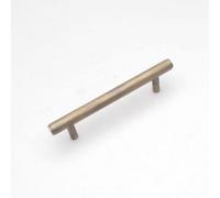 Castelion Antique Brass Knurled 140mm Bar Pull Handle