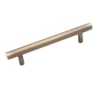 Castelion Antique Brass Plain Round 140mm Bar Pull Handle
