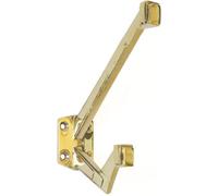 Castelion Brass Art Deco Hat And Coat Hook