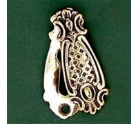 Castelion Brass Lattice Key Escutcheon