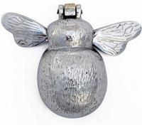 Castelion Chrome Country Bumble Bee Door Knocker