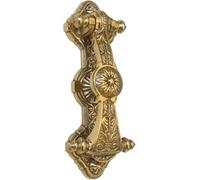 Castelion Large Brass Victorian Sunflower Door Knocker