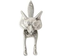 Castelion Large Nickel Fox Door Knocker