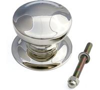 Castelion Nickel Victorian Bun Centre Door Knob