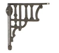 Castelion Single Cast Iron Column Railway Shelf Bracket