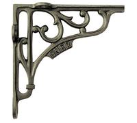 Castelion® Single Cast Iron GNER Railway Shelf Bracket (6" / 15cm)