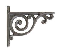 Castelion Single Small Cast Iron Bathroom Shelf Bracket