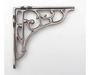 Castelion® Single Small Cast Iron Edwardian Scroll Shelf Bracket | High Quality Home Accessories | Shelf Hardware | Ornate Home Decor | Shelving Brackets and Supports | Mini Size 5" (13cm)