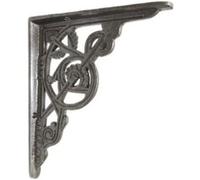 Castelion Single Small Cast Iron Trellis Shelf Bracket