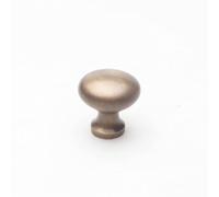 Castelion® Solid Antique Brass Cupboard Knob 25mm