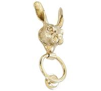 Castelion® Solid Brass Country Hare Door Knocker | High Quality Home Accessories | Solid Brass Front Door Knocker | Easy to Attach | Unique Home Decor | 22cm