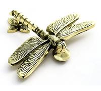 Castelion® Solid Brass Dragonfly Door Knocker