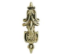 Castelion® Solid Brass Elegant Victorian Scroll Door Knocker