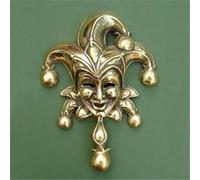Castelion® Solid Brass Jester Door Knocker