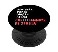 Castellamare di Stabia Traveler Holidays Souvenir Fun Tee PopSockets Swappable PopGrip